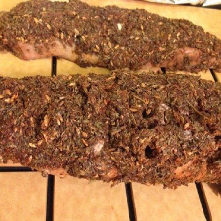 Herb Crusted Pork Tenderloin