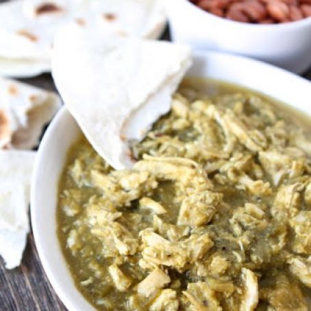 Slow Cooker Chicken Chili Verde
