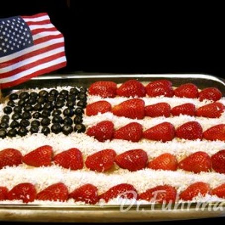 Banana Flag Cake