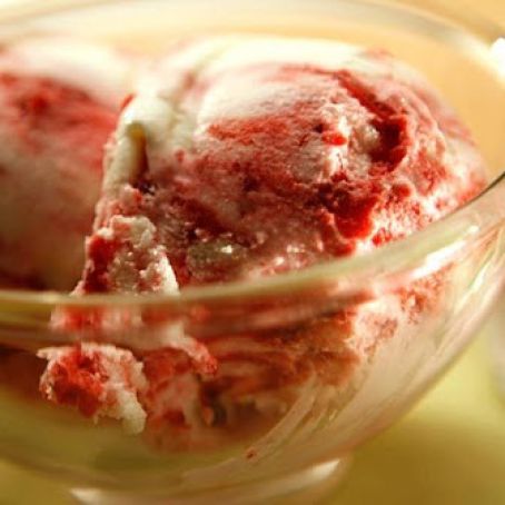 Cranberry Frozen yogurt