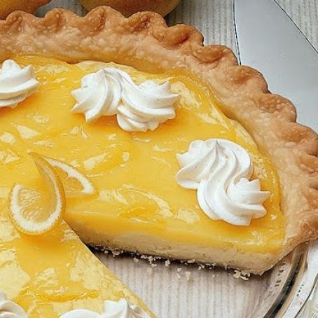 Lemon-Layer Cream Cheese Pie