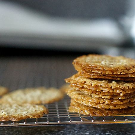 COOKIES - Eggnog Florentines