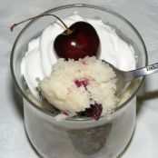 Microwave Cherry-Almond Mug Cake