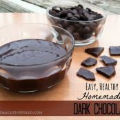 Easy, Healthy Homemade Dark Chocolate