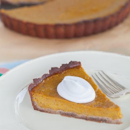 Paleo Grain-free and Dairy-free Pumpkin Pie (SCD, Paleo)