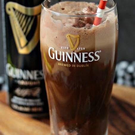 Chocolate Guinness Float