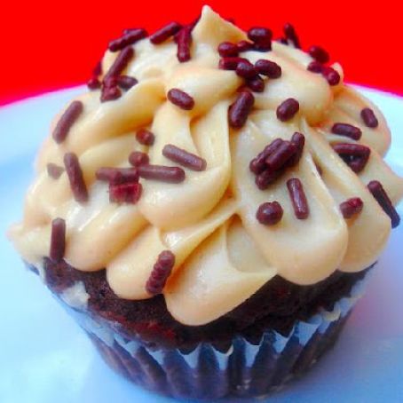 Chocolate Peanut Butter Cupcakes