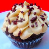 Chocolate Peanut Butter Cupcakes