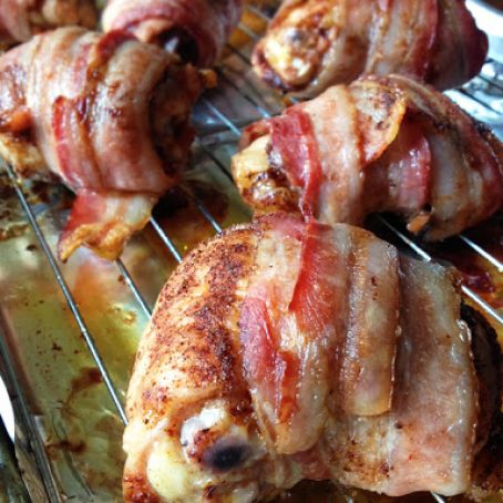 Smokey Bacon Chicken Thighs (Paleo)