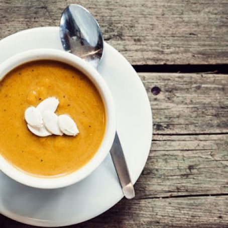 Sweet Potato and Apple Cream Soup