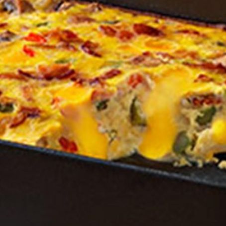 Cheesy Bacon Brunch Casserole