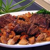 Red Wine Crock Pot Roast