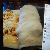 buffalo chicken garbage bread