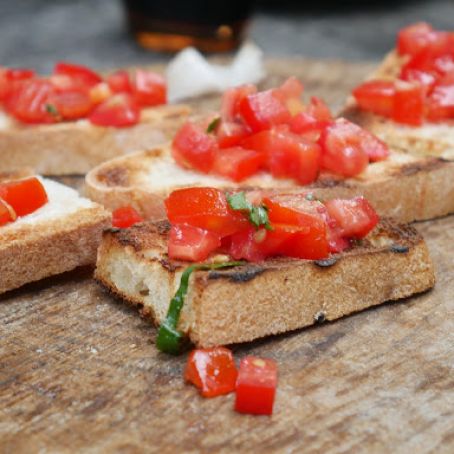 Bruschetta with Tomato and Chilli Recipe