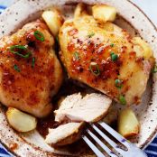 Honey Dijon Garlic Chicken