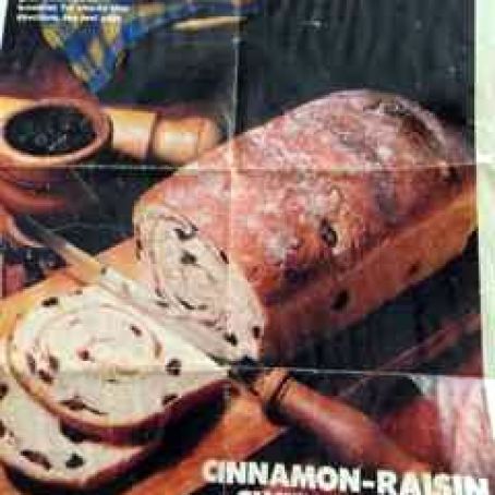 Cinnamon Raisin Swirl Bread