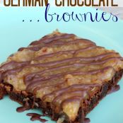 German Chocolate Brownies