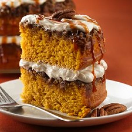 Praline-Pumpkin Cake