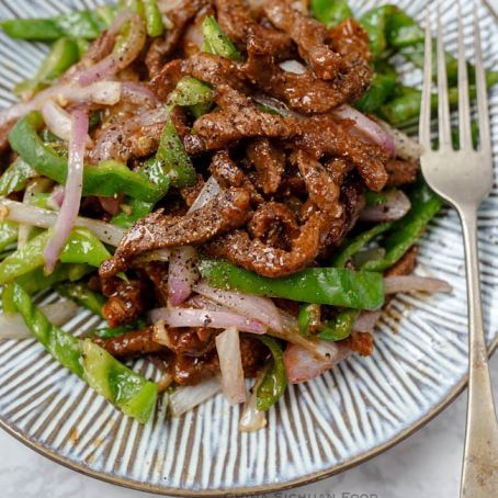Chinese Style Black Pepper and Beef Stir Fry
