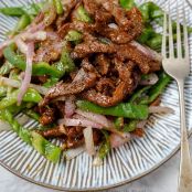Chinese Style Black Pepper and Beef Stir Fry