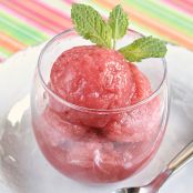 Watermelon Berry Sorbet