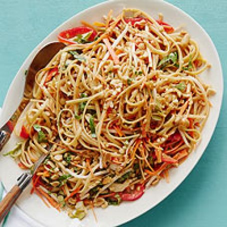 Peanut Noodles with Veggies