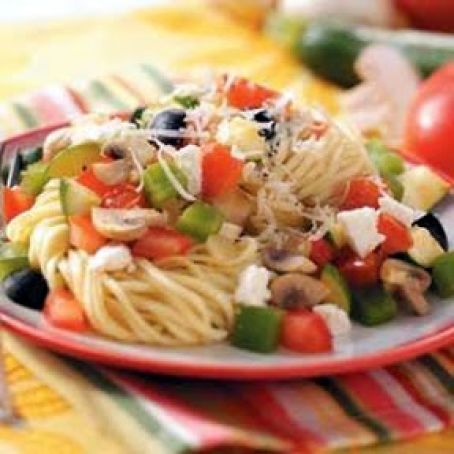 Mediterranean Vegetable Pasta