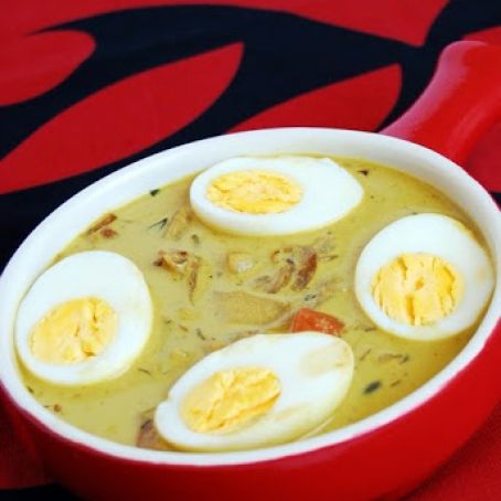 Kerala Style Egg & Potato Curry
