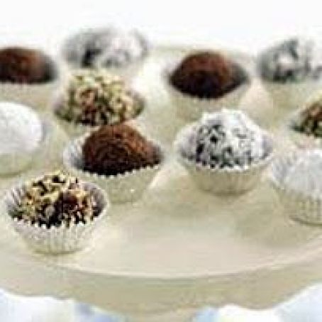 Chocolate-Peanut Butter Truffles