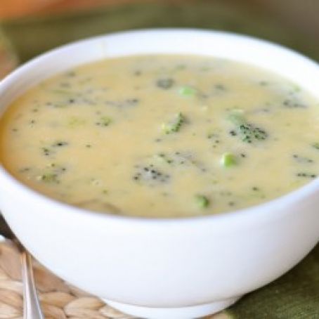 Broccoli Cheese Soup - Black Eyed Pea Restaurant CopyKat