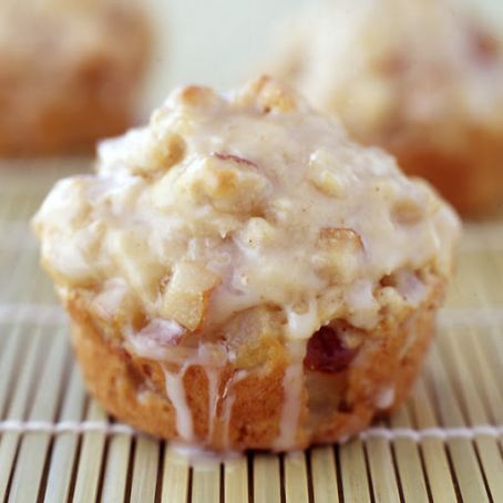 PEAR MUFFINS, GLAZED