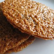 Lace Cookies (with Cashews)