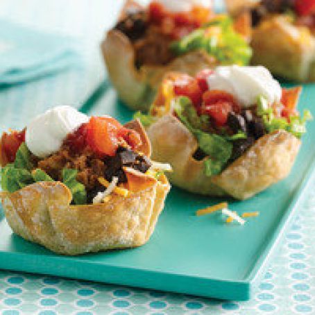 Tiny Taco Salads