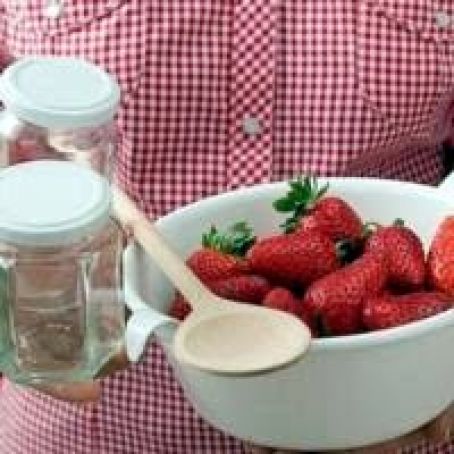 Rhubarb and berry compote