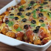 Tater Tot Taco Bake