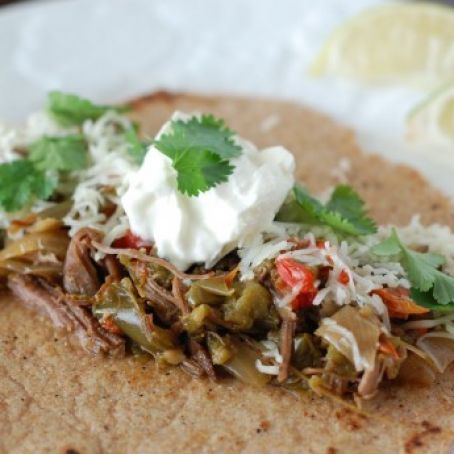 Slow Cooker Flank Steak Fajitas
