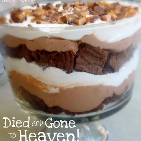 DIED AND GONE TO HEAVEN (aka chocolate trifle)
