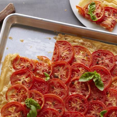 Tomato Cheese Tart*