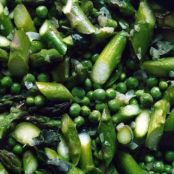 ASPARAGUS, PEAS & BASIL