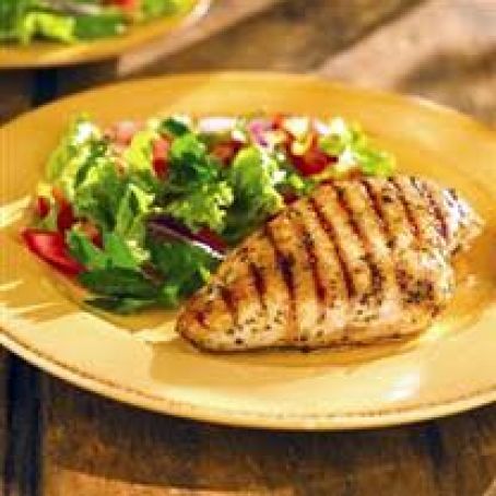 Simple Italian Grilled Chicken