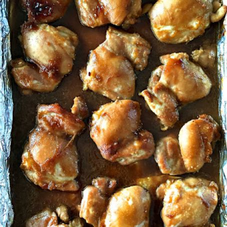 Honey Soy chicken Thighs
