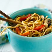 Low-Fat Lo Mein