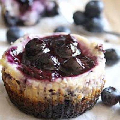 Blueberry Cheesecake Cupcakes