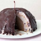 CHOCOLATE CHERRY ICE CREAM BOMBE