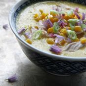 Sweet Corn and Chicken Soup
