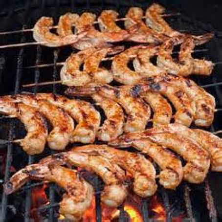 Citrus Marinated Shrimp Skewers