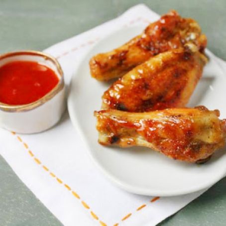 Spiced Honey-Glazed Chicken Wings