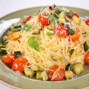 Angel Hair with Zucchini and Mint