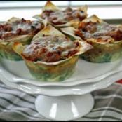 Lasagna Cupcakes