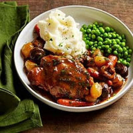 Red Wine Braised Chicken
